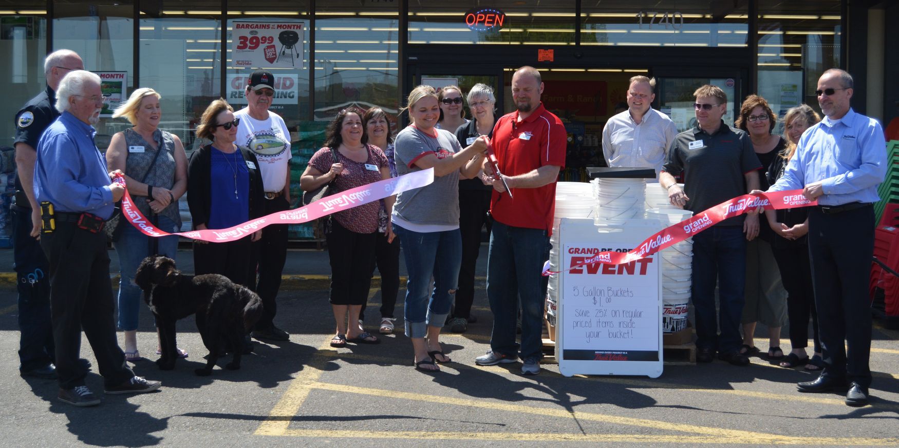 True Value grand re-opening